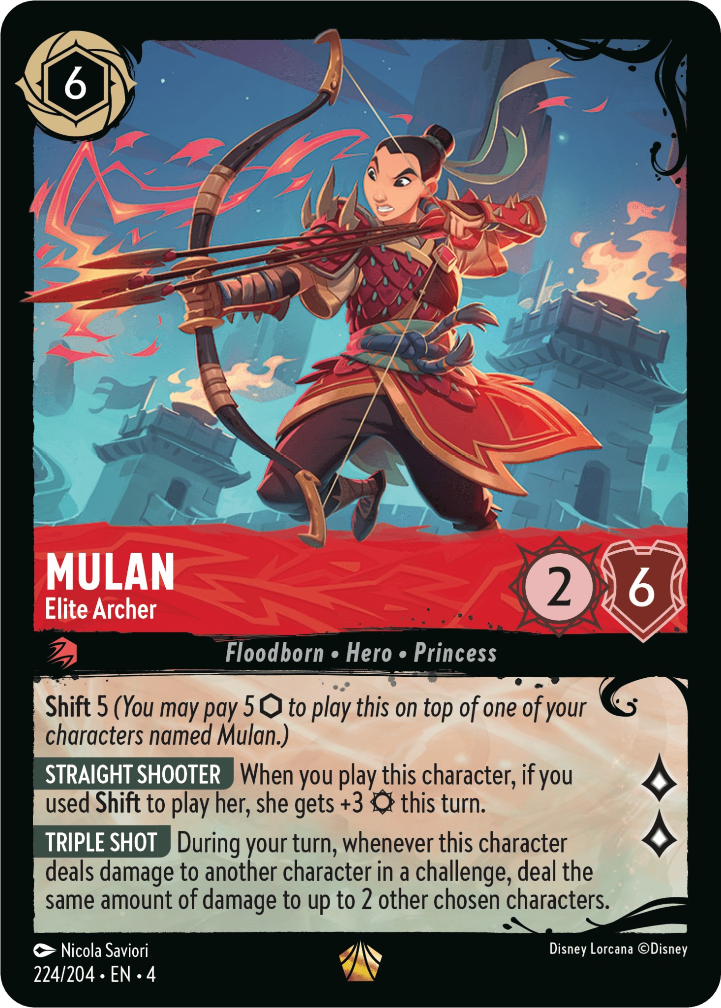 Mulan - Elite Archer (224/204)