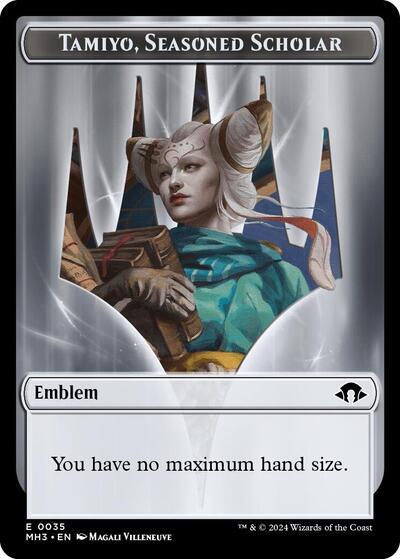 Emblem - Tamiyo, Seasoned Scholar