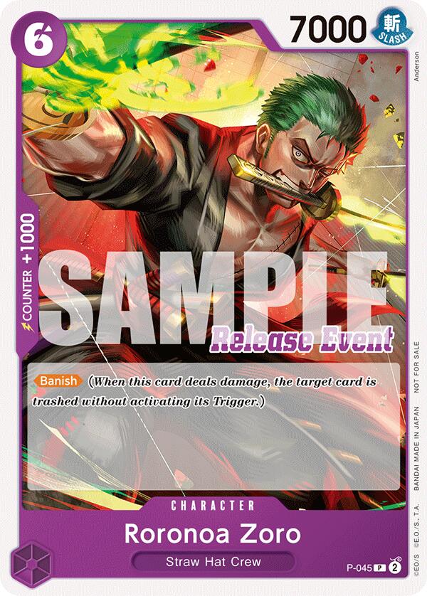 Roronoa Zoro (ST15 - ST20 Release Event Pack)