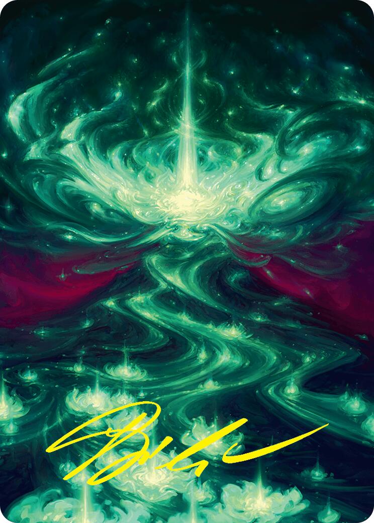 Genesis Wave Art Card (54/54) (Gold-Stamped Signature)