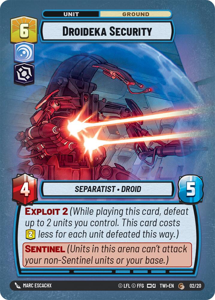 Droideka Security