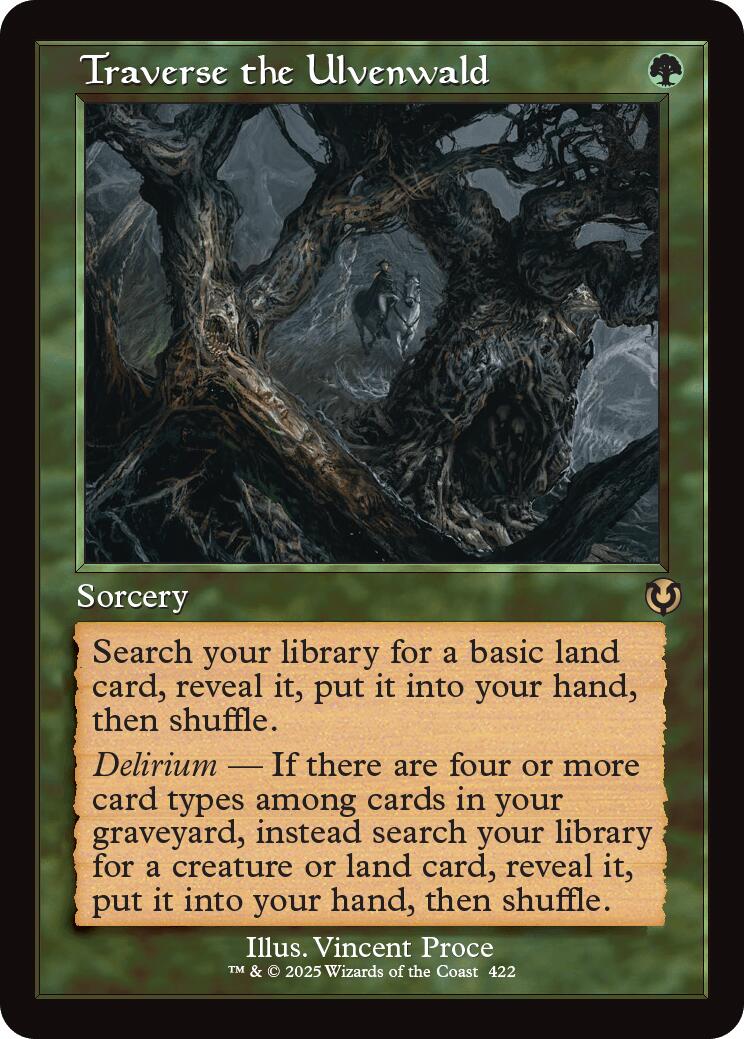 Traverse the Ulvenwald (Retro Frame)
