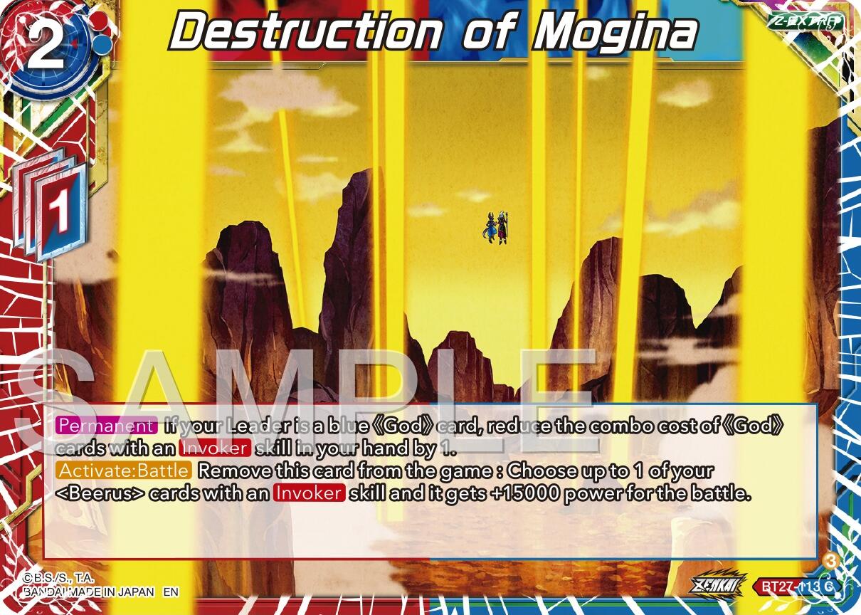 Destruction of Mogina
