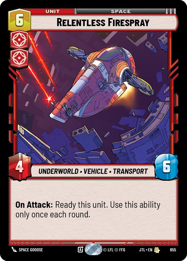 Relentless Firespray (Foil)