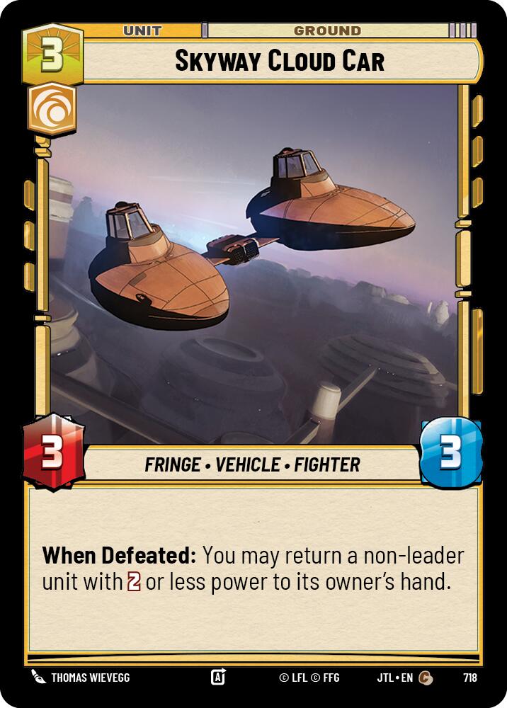 Skyway Cloud Car (Foil)