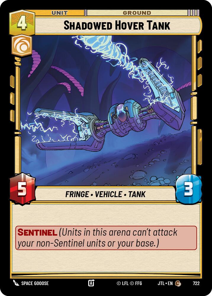 Shadowed Hover Tank (Foil)