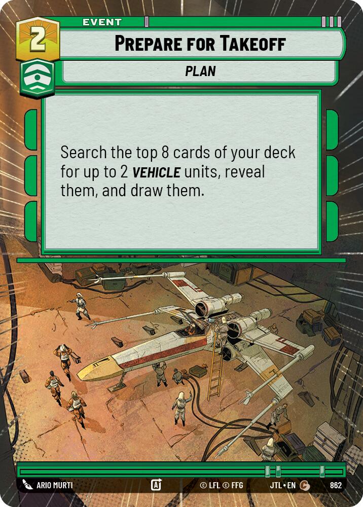 Prepare for Takeoff (Hyperspace Foil)