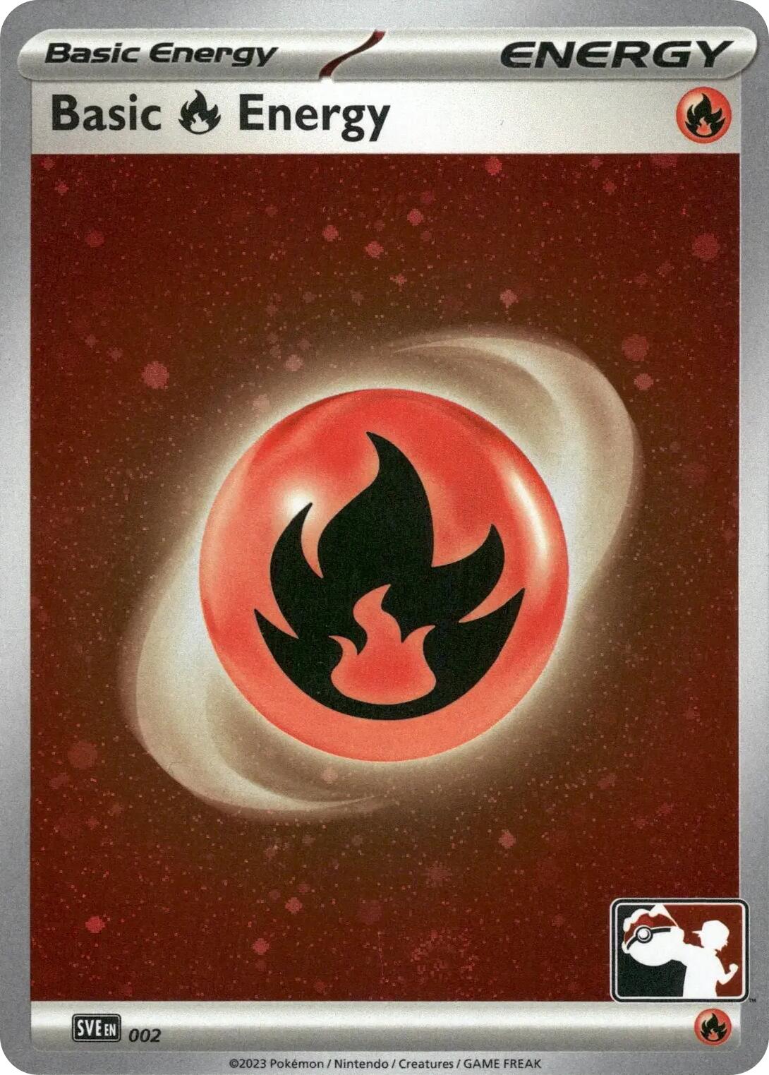 Basic Fire Energy - 002 (Cosmos Holo)