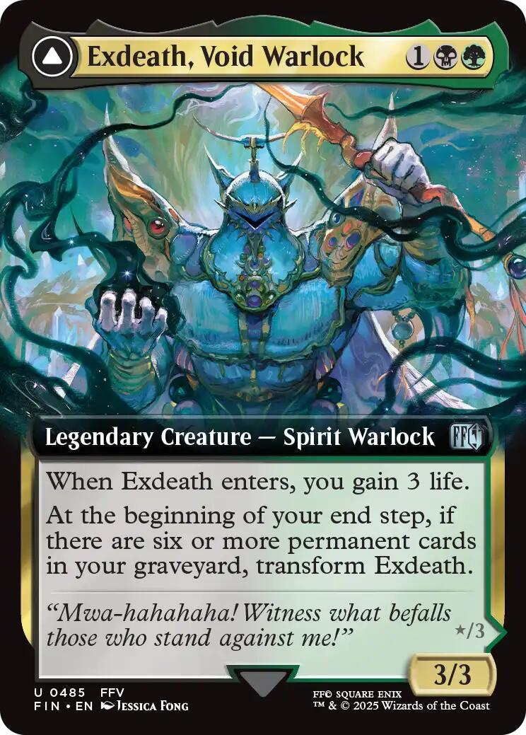 Exdeath, Void Warlock (Extended Art)