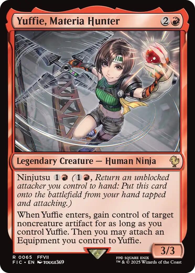 Yuffie, Materia Hunter (Surge Foil)