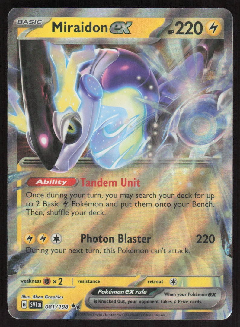 Miraidon ex - 081/198 - 2024 (Jesse Parker)
