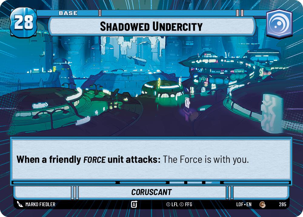 Shadowed Undercity // Force (Hyperspace)