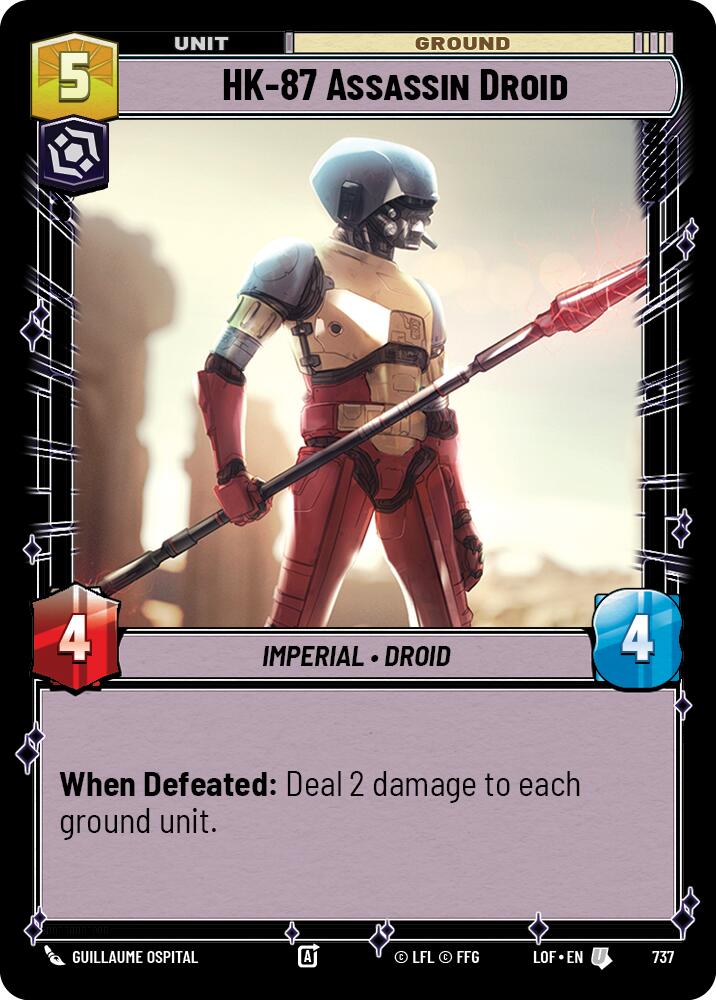 HK-87 Assassin Droid (Foil)