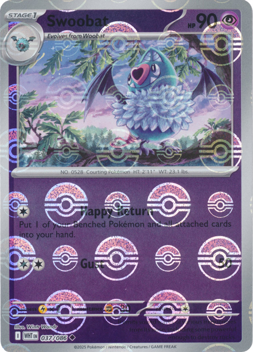 Swoobat (Poke Ball Pattern)