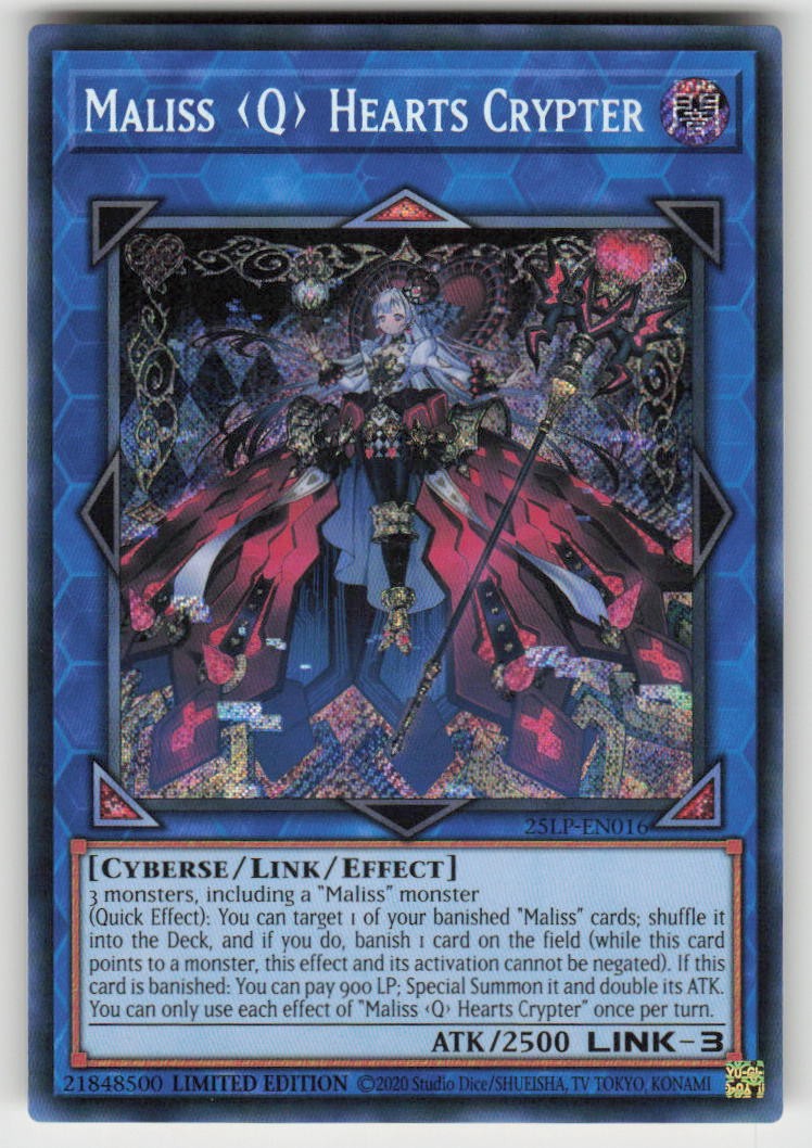 Maliss Q Hearts Crypter (Secret Rare)