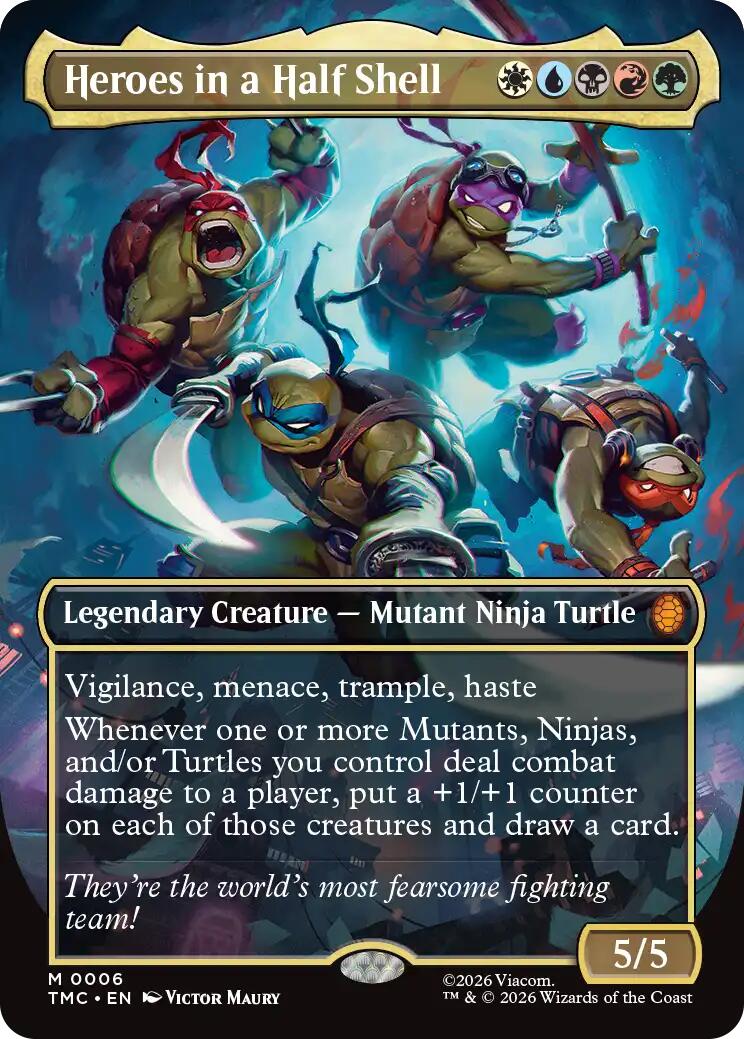 Turtle Power! - Teenage Mutant Ninja Turtles Eternal Commander Deck