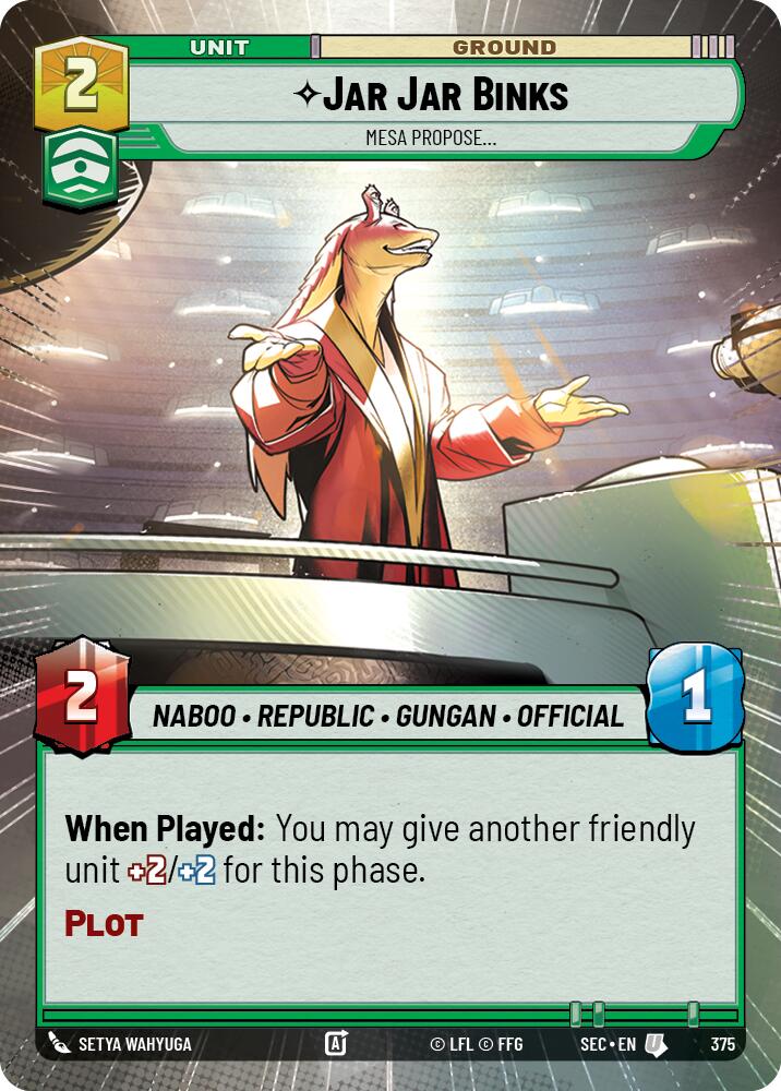 Jar Jar Binks - Mesa Propose (Hyperspace)
