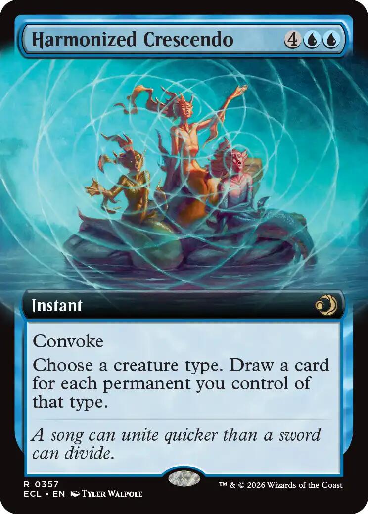Harmonized Crescendo (Extended Art)