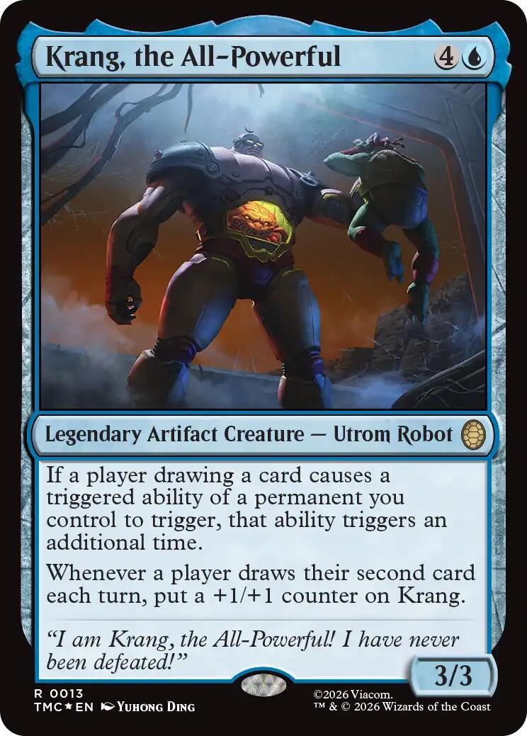 Krang, the All-Powerful (Surge Foil)