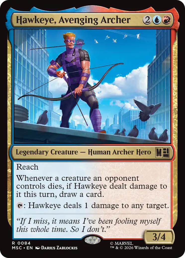 Hawkeye, Avenging Archer (Surge Foil)