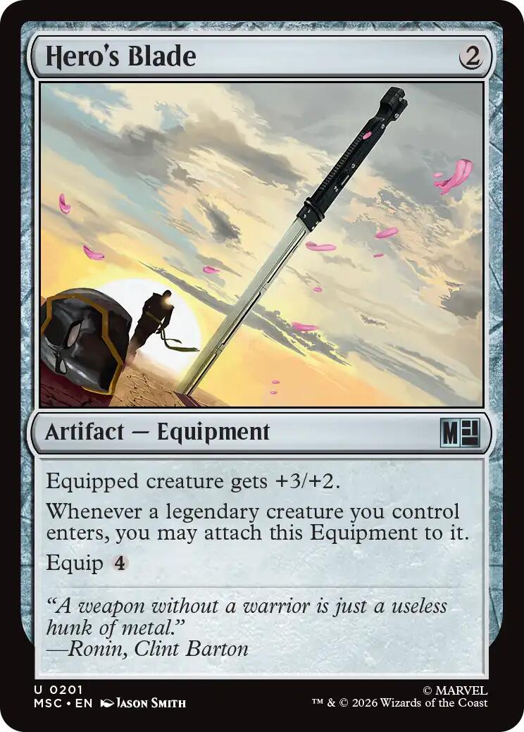 Hero's Blade (Surge Foil)
