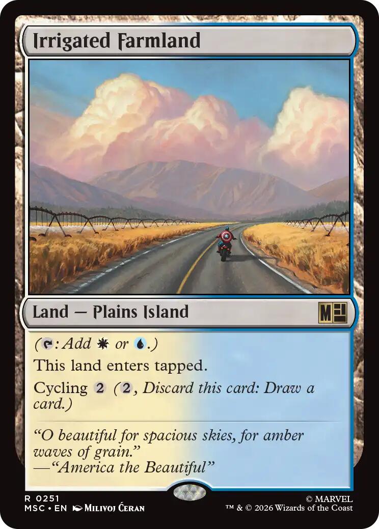 Irrigated Farmland (Surge Foil)