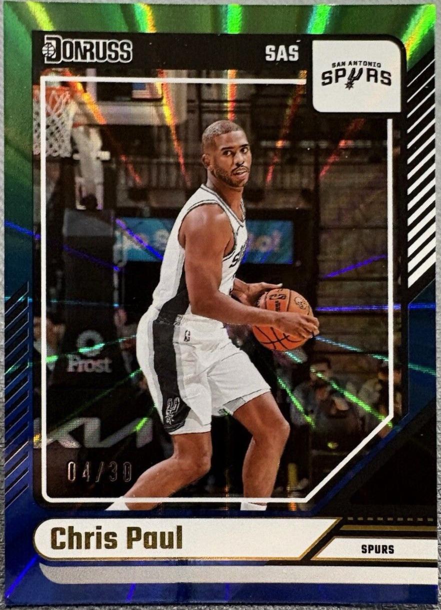 Chris Paul [Holo Blue Green Laser]