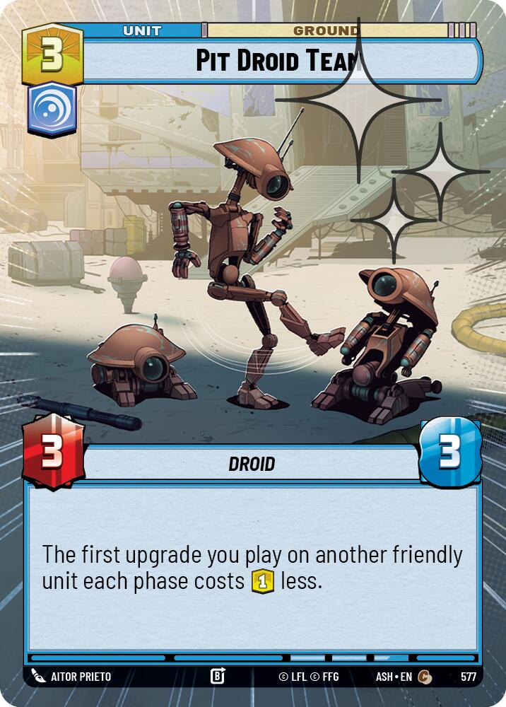 Pit Droid Team (Hyperspace Foil)