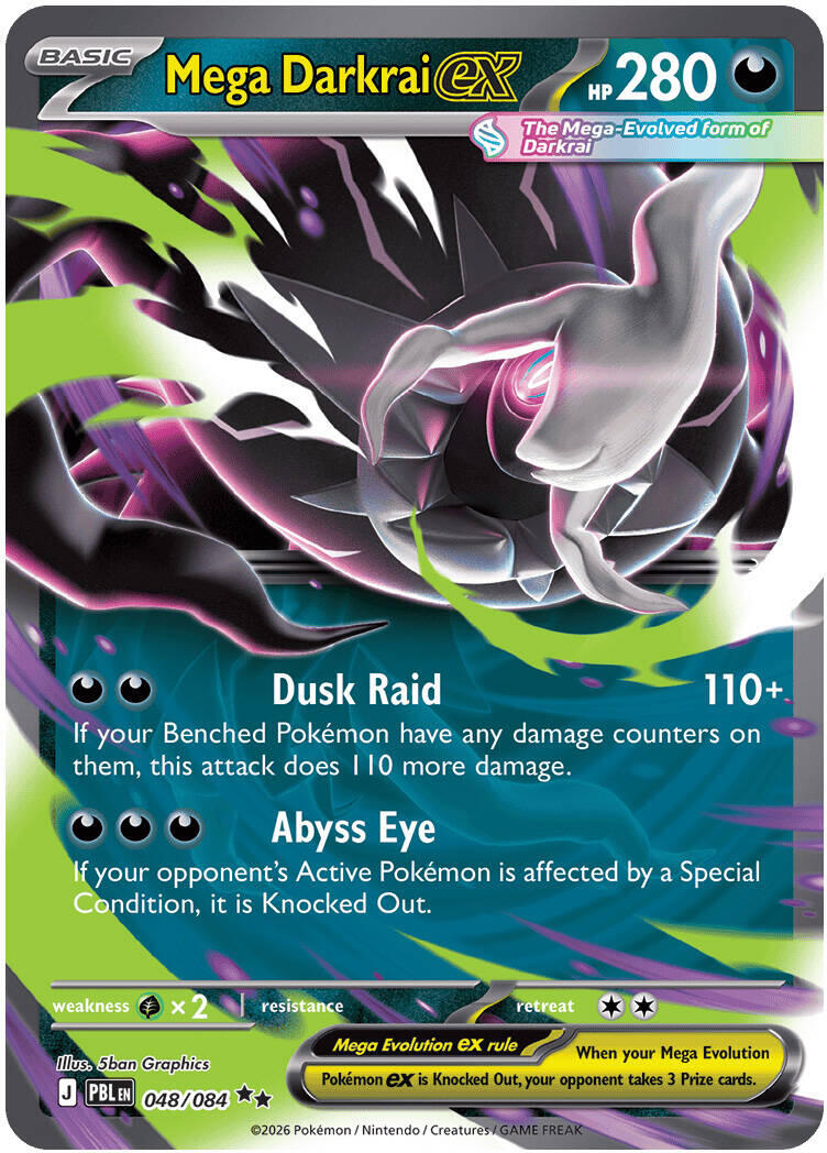 Mega Darkrai ex - 048/084