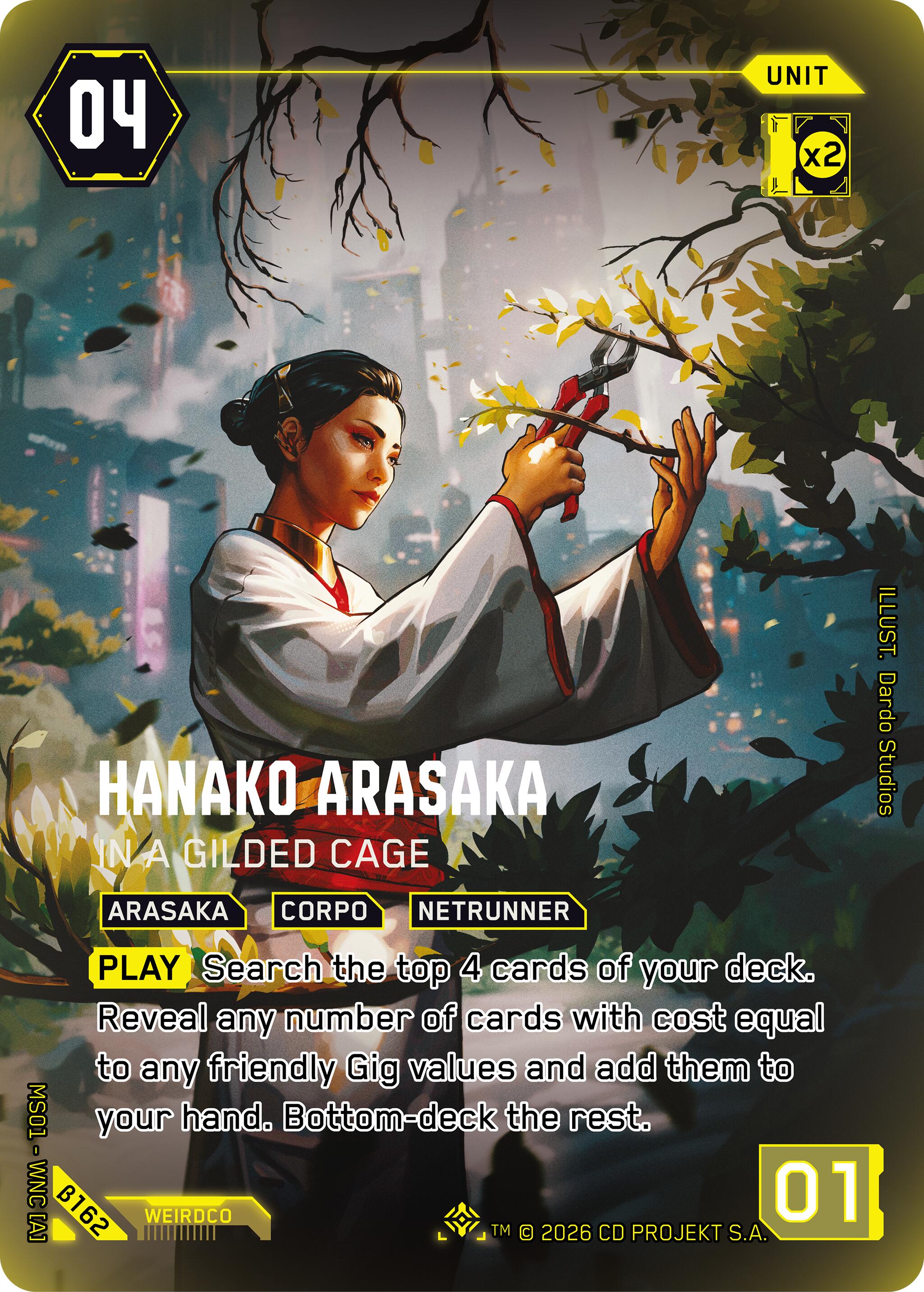 Hanako Arasaka - In a Gilded Cage (IO)