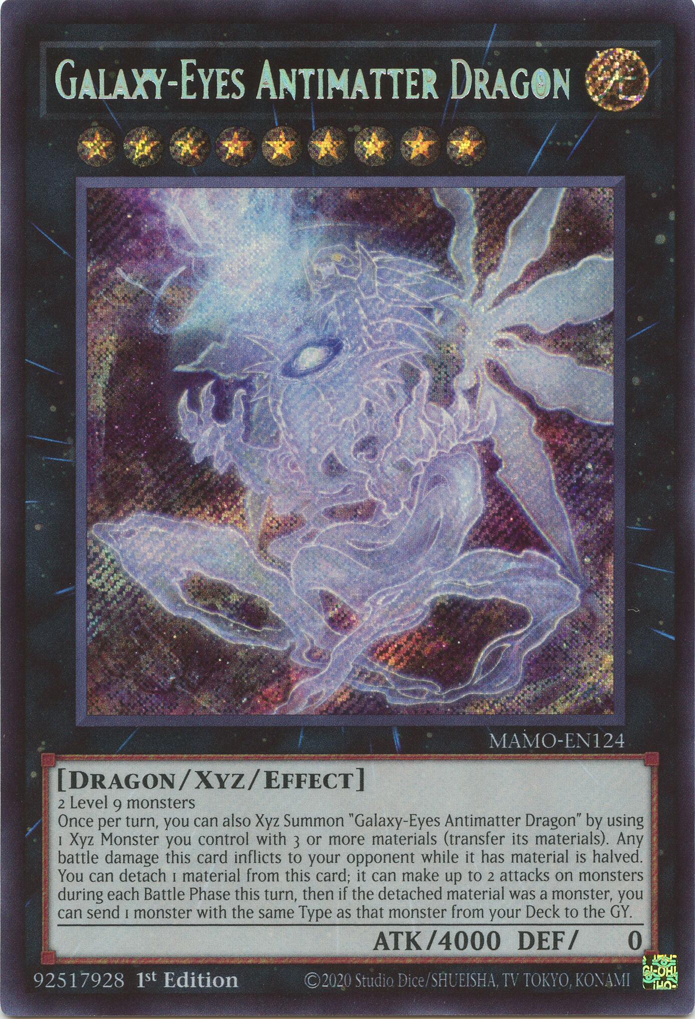 Galaxy-Eyes Antimatter Dragon