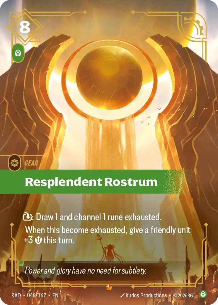Resplendent Rostrum