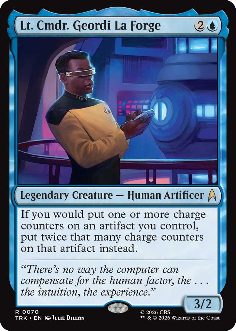 Lt. Cmdr. Geordi La Forge
