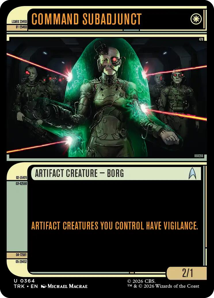 Command Subadjunct (Showcase)