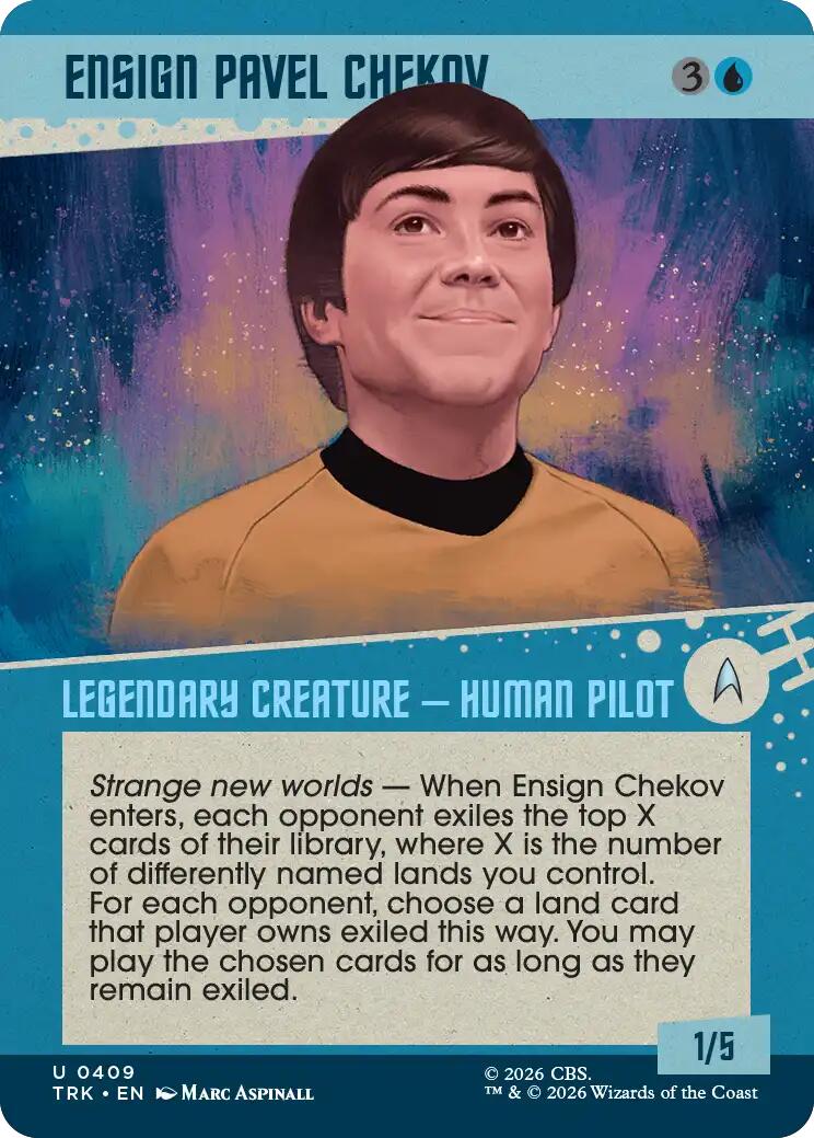 Ensign Pavel Chekov (Showcase)