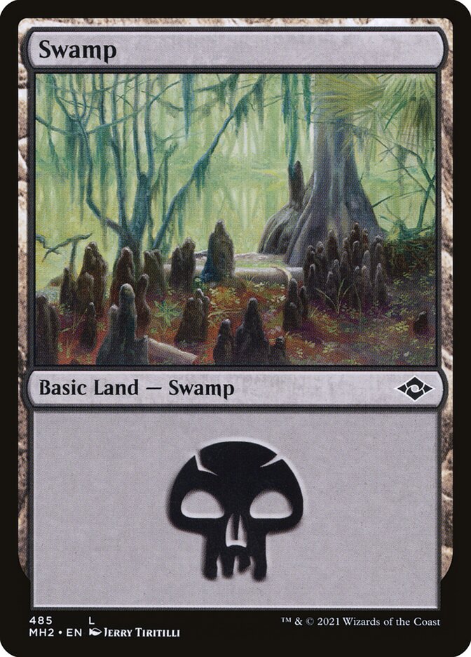 Swamp (485) (Foil Etched)