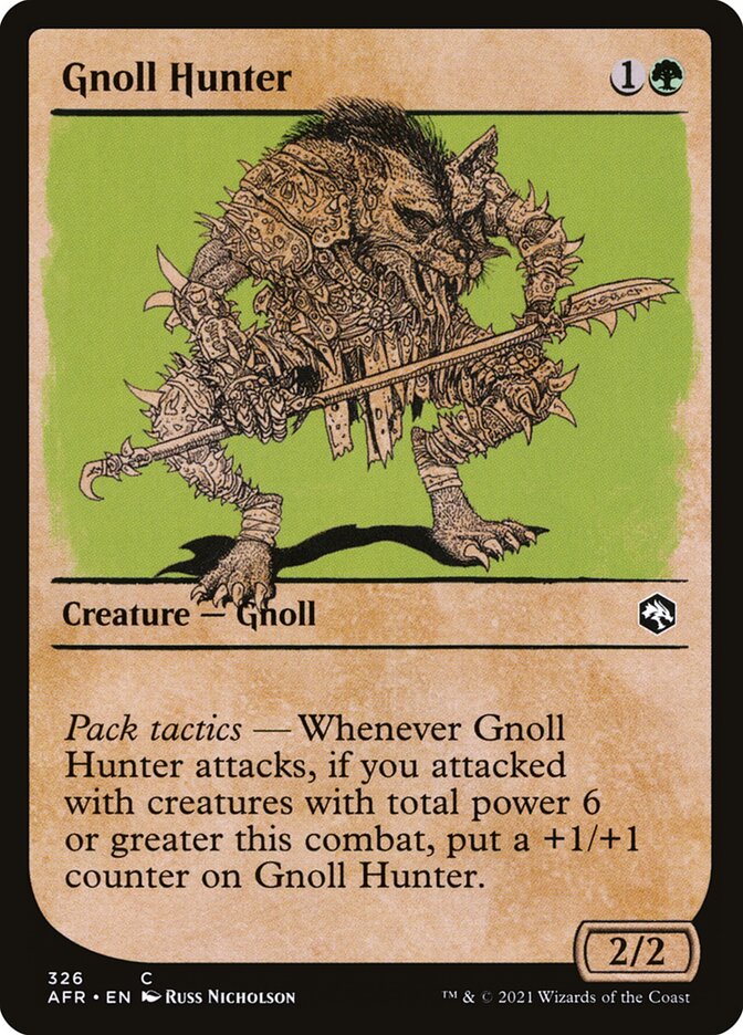 Gnoll Hunter (Showcase)