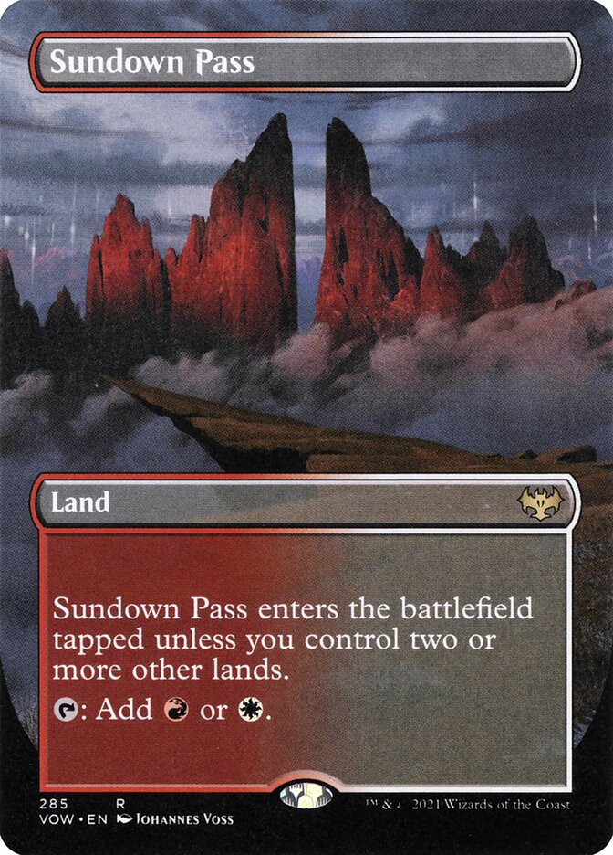 Sundown Pass (Borderless)