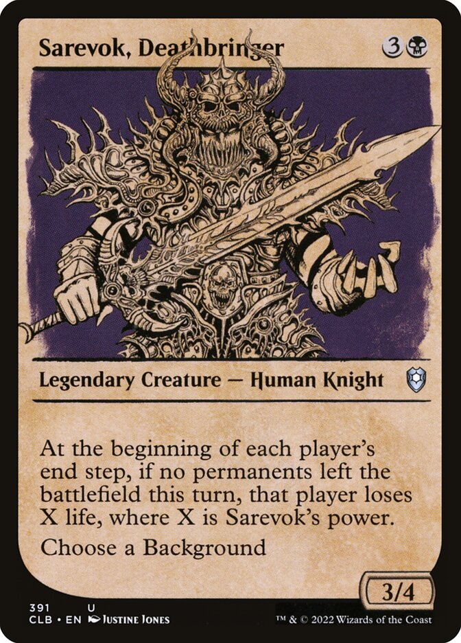 Sarevok, Deathbringer (Showcase)