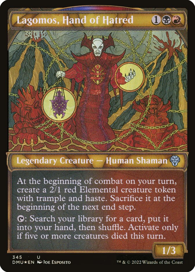 Lagomos, Hand of Hatred (Textured Foil)