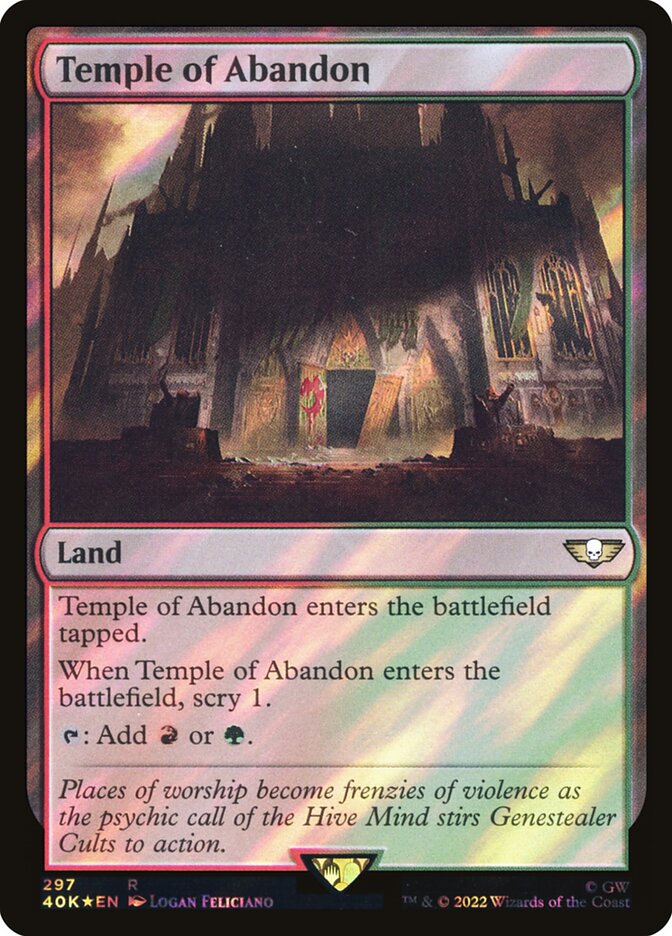 Temple of Abandon (Surge Foil)