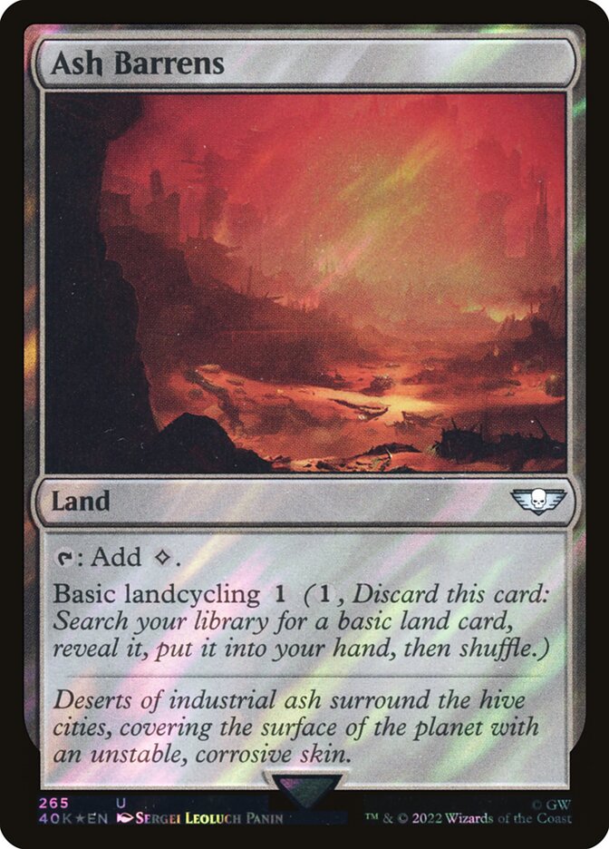 Ash Barrens (Surge Foil)