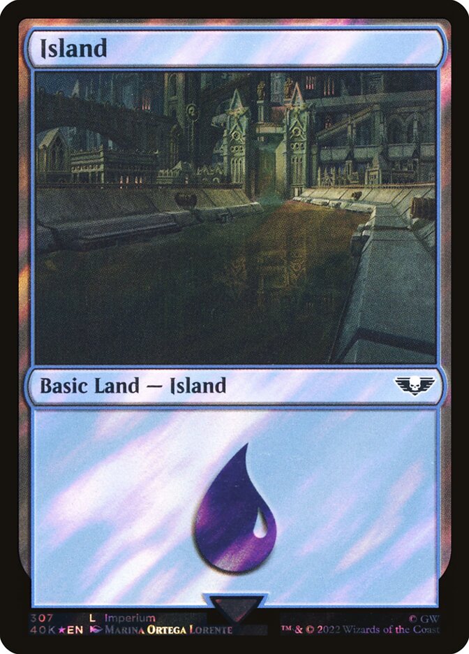 Island (307) (Surge Foil)