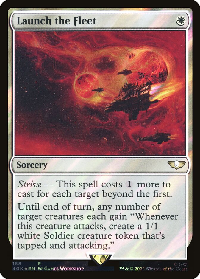 Launch the Fleet (Surge Foil)