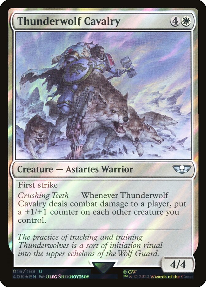 Thunderwolf Cavalry (Surge Foil)