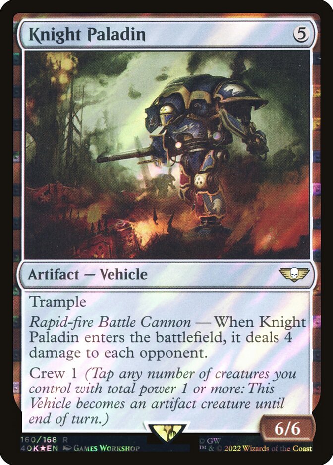 Knight Paladin (Surge Foil)