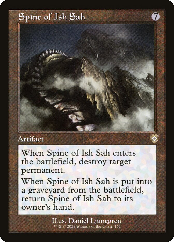 Spine of Ish Sah (Retro Frame)