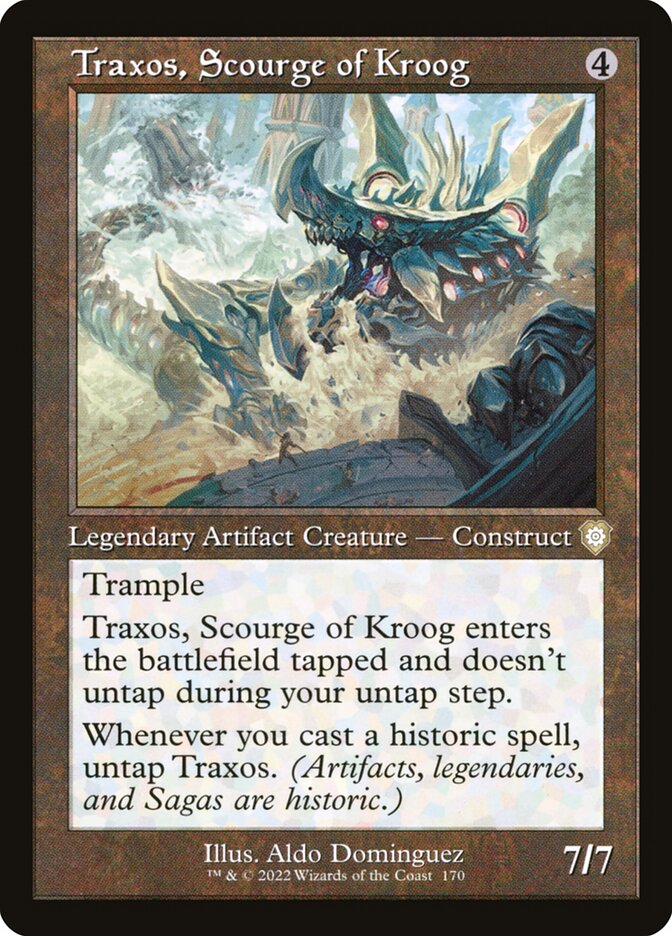Traxos, Scourge of Kroog (Retro Frame)