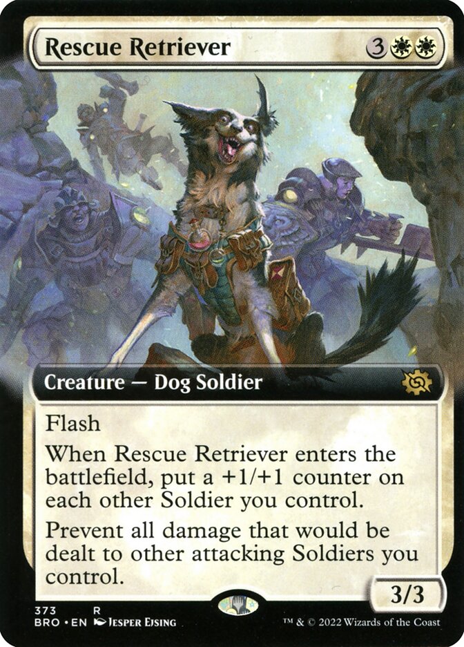 Rescue Retriever (Extended Art)