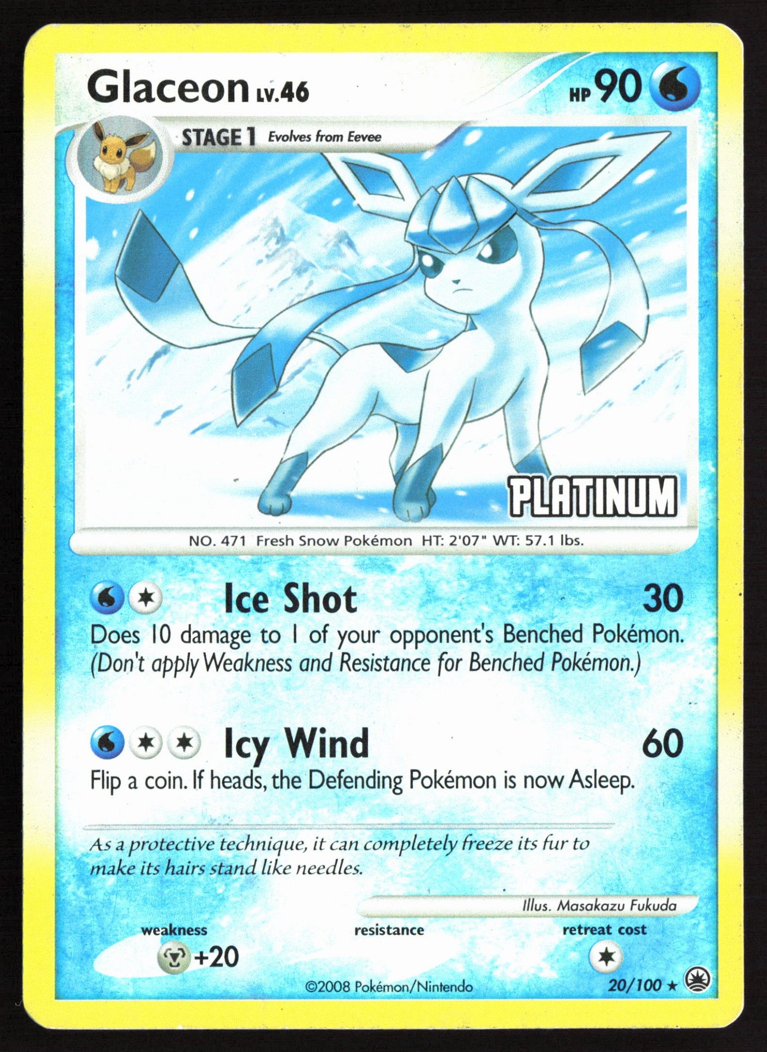 Glaceon - 20/100 [Platinum]